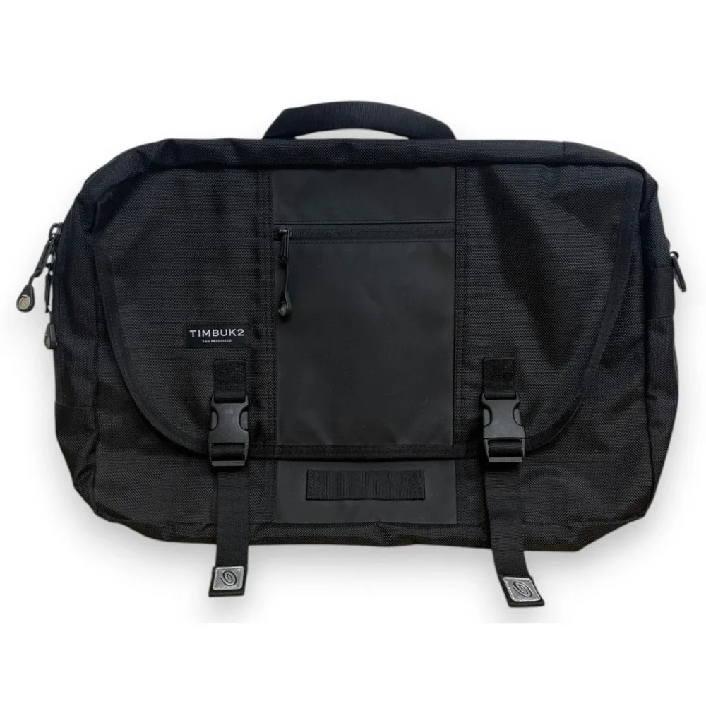 Timbuk2 X Dell Black Canvas Convertible Backpack Laptop Bag Breakout Travel